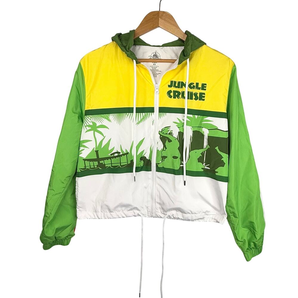 Disney Parks Jungle Cruise Windbreaker Jacket XS